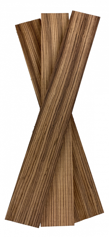 Neck Zebrano, quarter-sawn  700 x 100 x 24mm